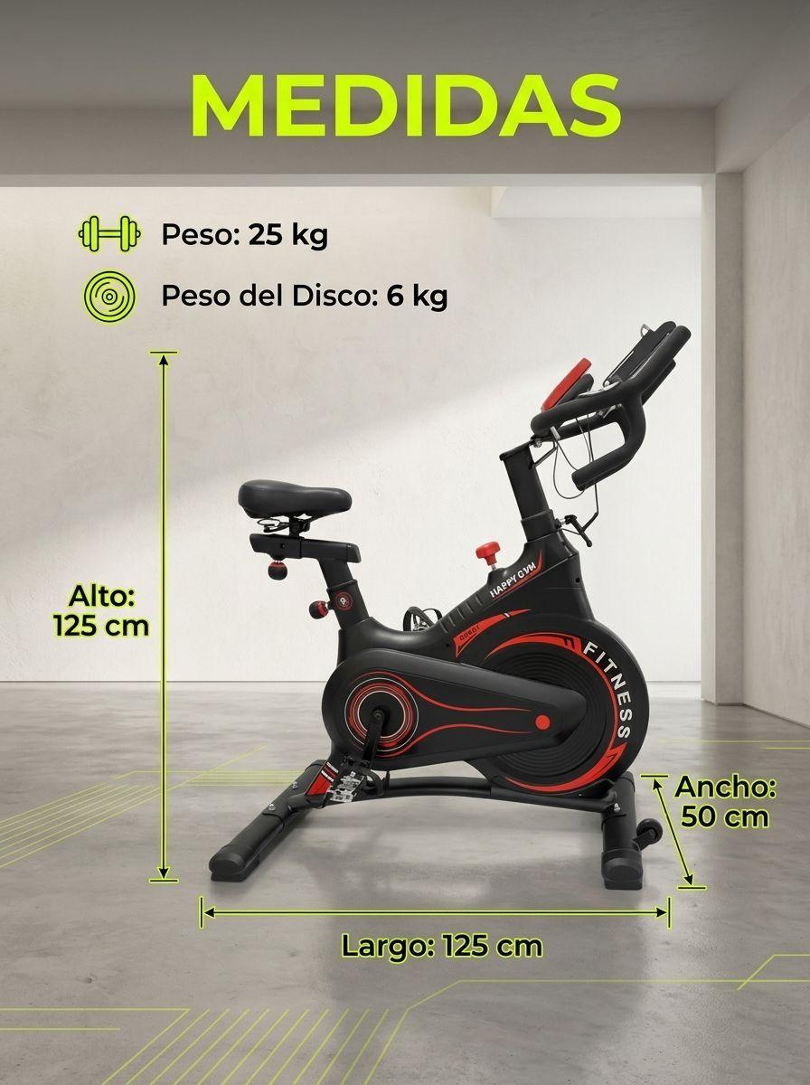 Bicicleta Spinning Magnetica Profesional T3 Disco 13 kg-2