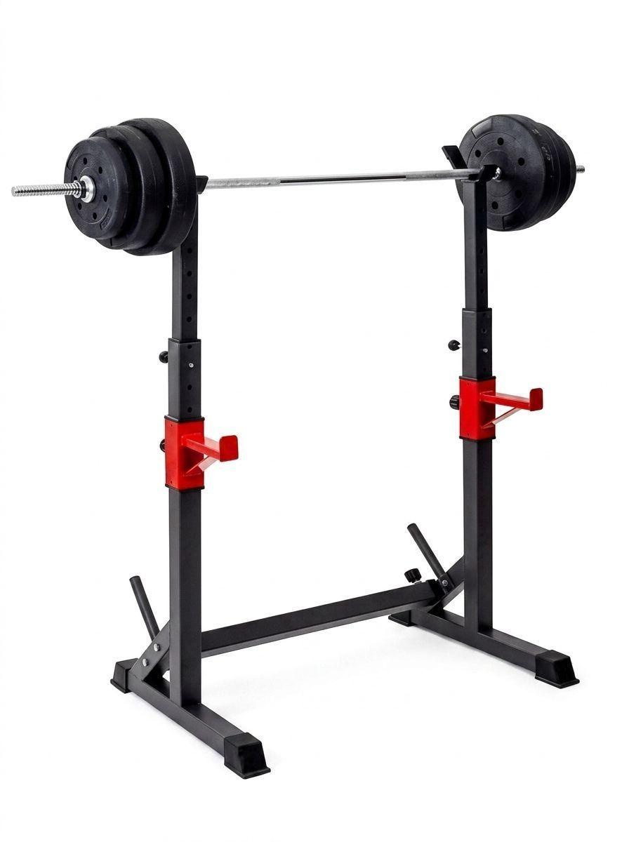 Rack Sentadillas Ajustable para Barra-0