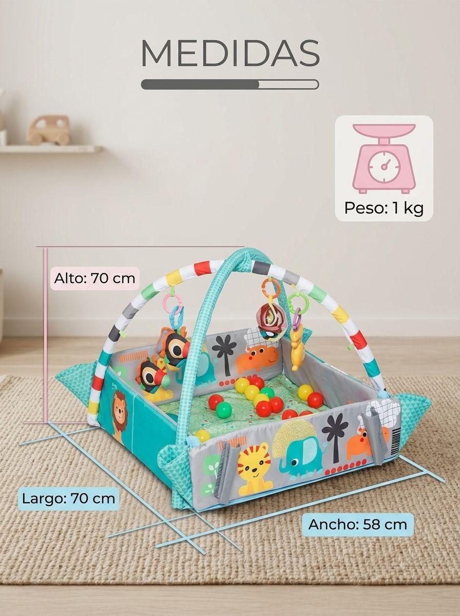 Gimnasio Actividades Bebe 6 en 1 Acolchado-1