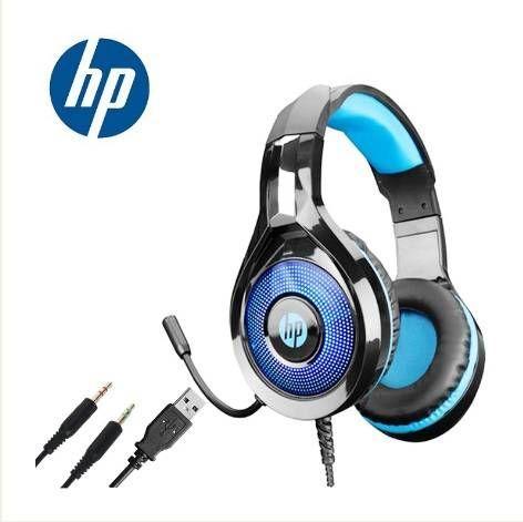 Audífonos Gamer HP DHE-8010, LED, Jack 3.5mm, USB-1