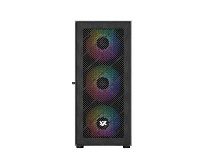 Gabinete Gamer XYZ AIRONE 50 Mesh, 4x Ventiladores ARGB 120/140mm, USB 3.0, ATX-3