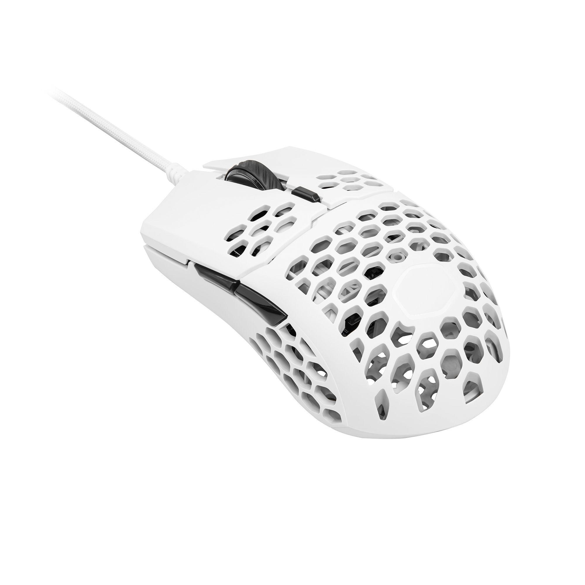 Mouse Gamer Cooler Master MasterMouse MM710, 6 Botones, 16.000 DPI, Matte White-0