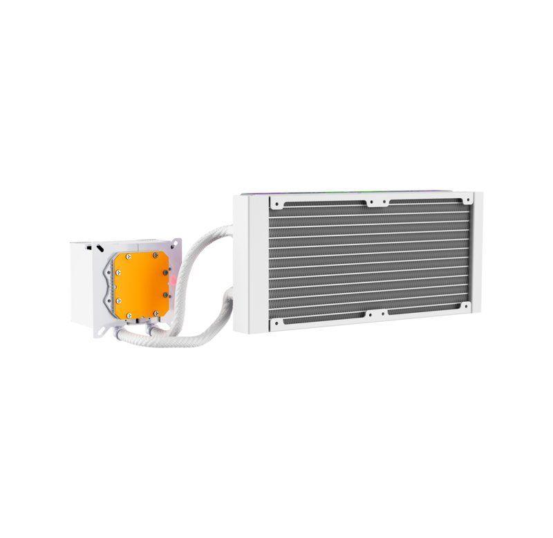 Refrigeración Líquida XYZ HYDROVIEW 240 White, Pantalla LCD 3.5", A-RGB, Intel/AMD-4