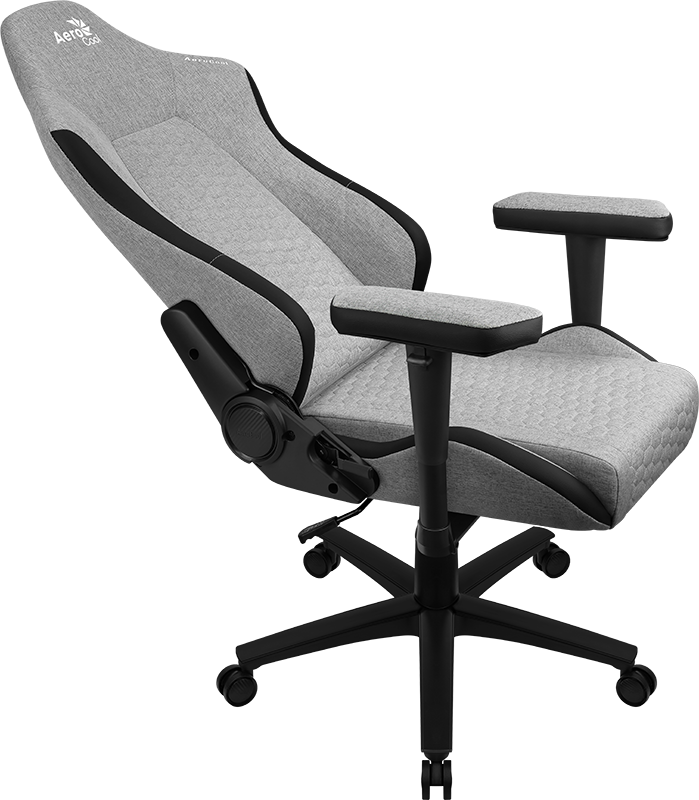Silla Gamer Profesional Aerocool Crown Ash Grey-1