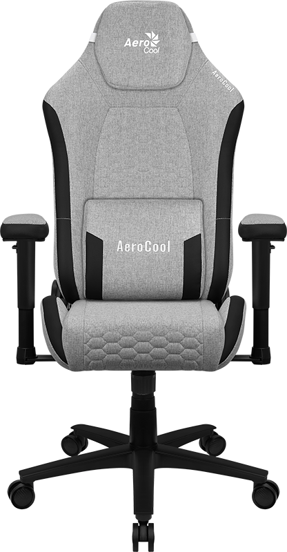 Silla Gamer Profesional Aerocool Crown Ash Grey-0
