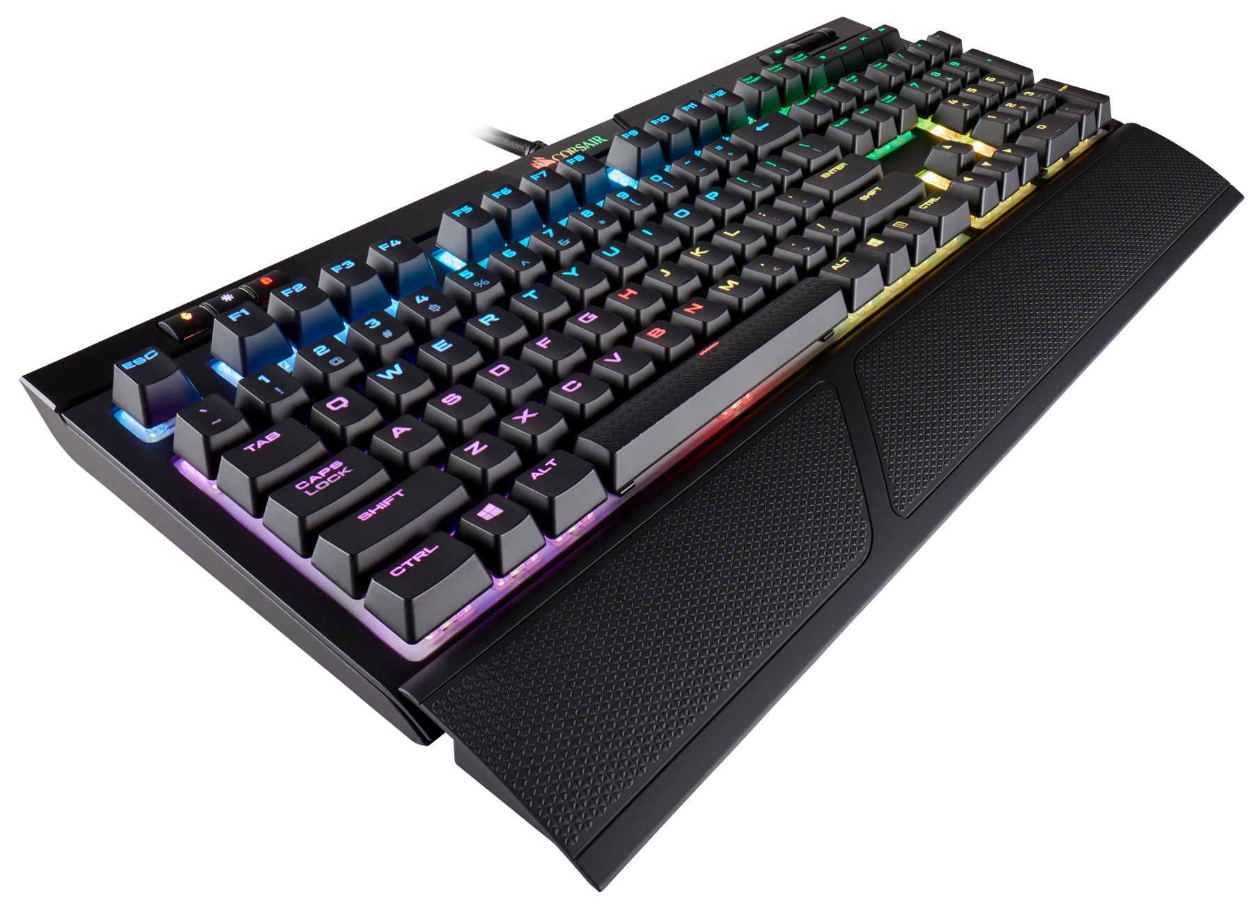 Teclado Mecánico Corsair Gaming Strafe MK2 RGB, Backlit RGB Led, Cherry MX Red-3