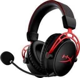 Audífonos Gamer HyperX Cloud Alpha Wireless, 2.4GHz, Audio Espacial DTS, Red-2