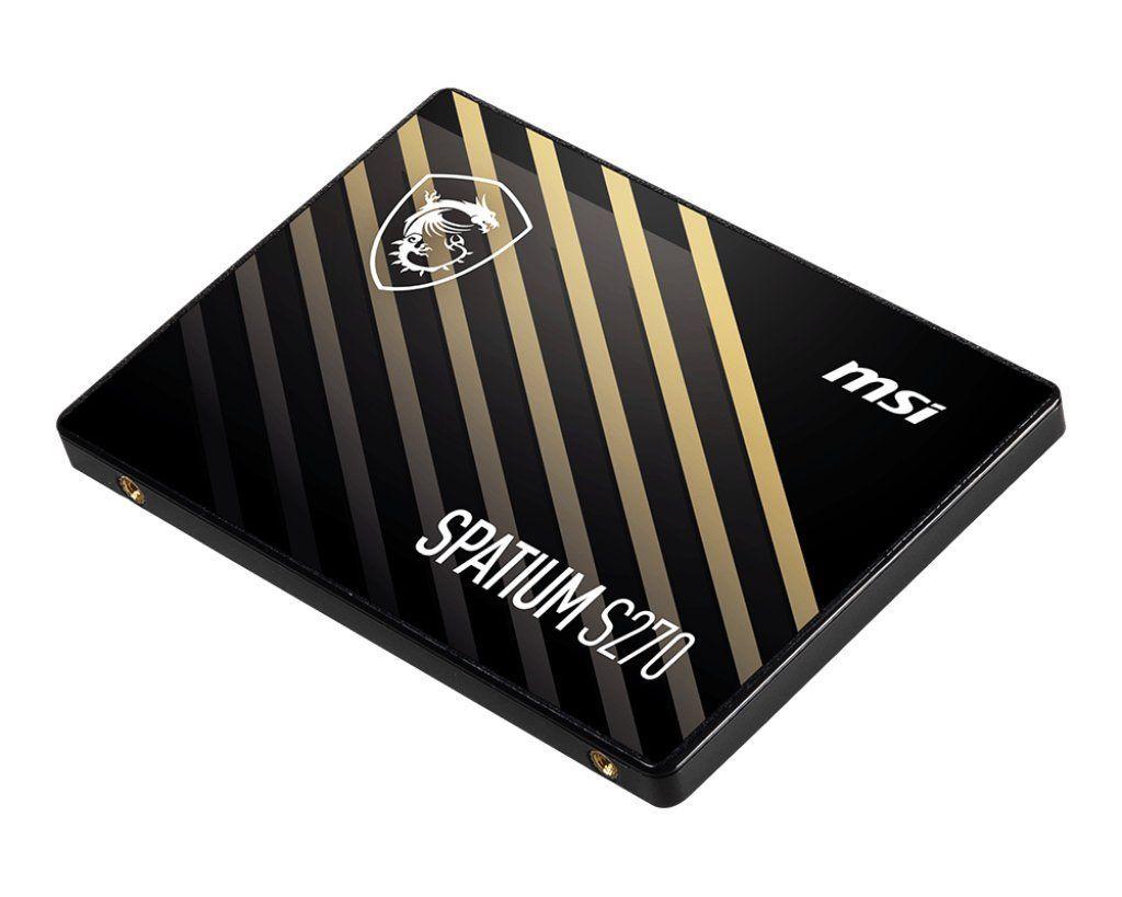 Unidad SSD MSI SPATIUM S270, 480GB, SATA III, 2.5", 3D NAND-2