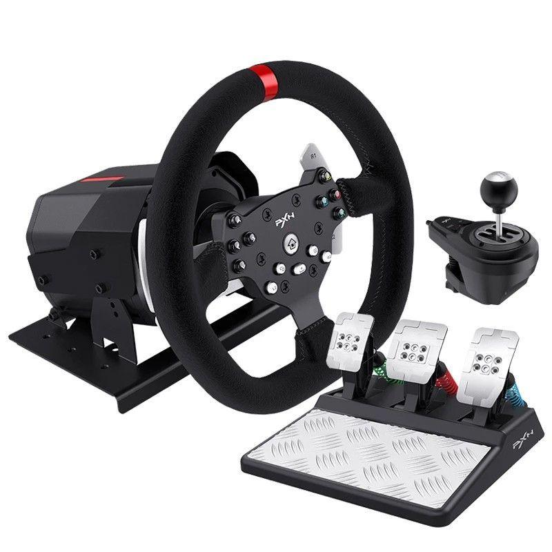 Volante Racing PXN V10, Pedales, Shifter, Forcefeedback, PC, Xbox Series, PS4-0