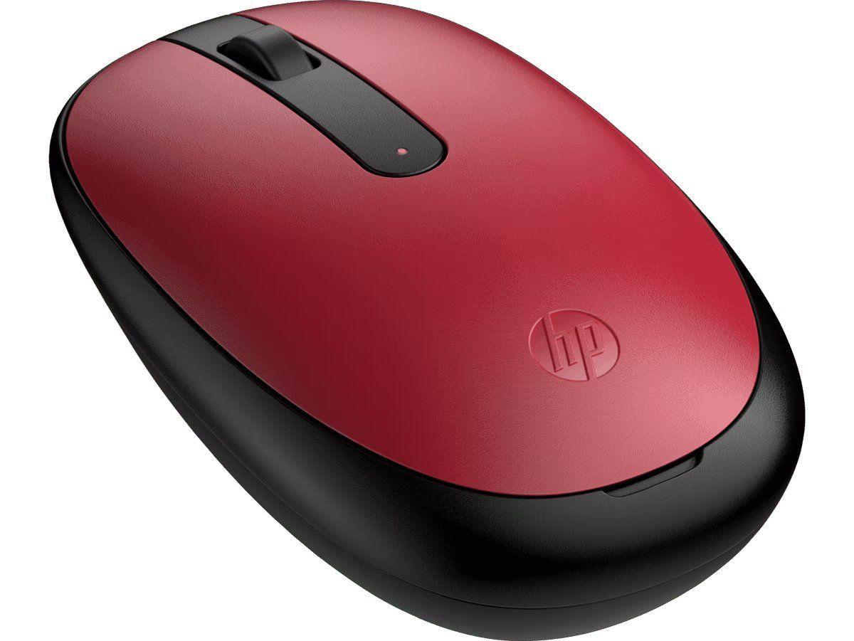 Mouse HP 240, Inalámbrico, Bluetooth, Color Rojo-0