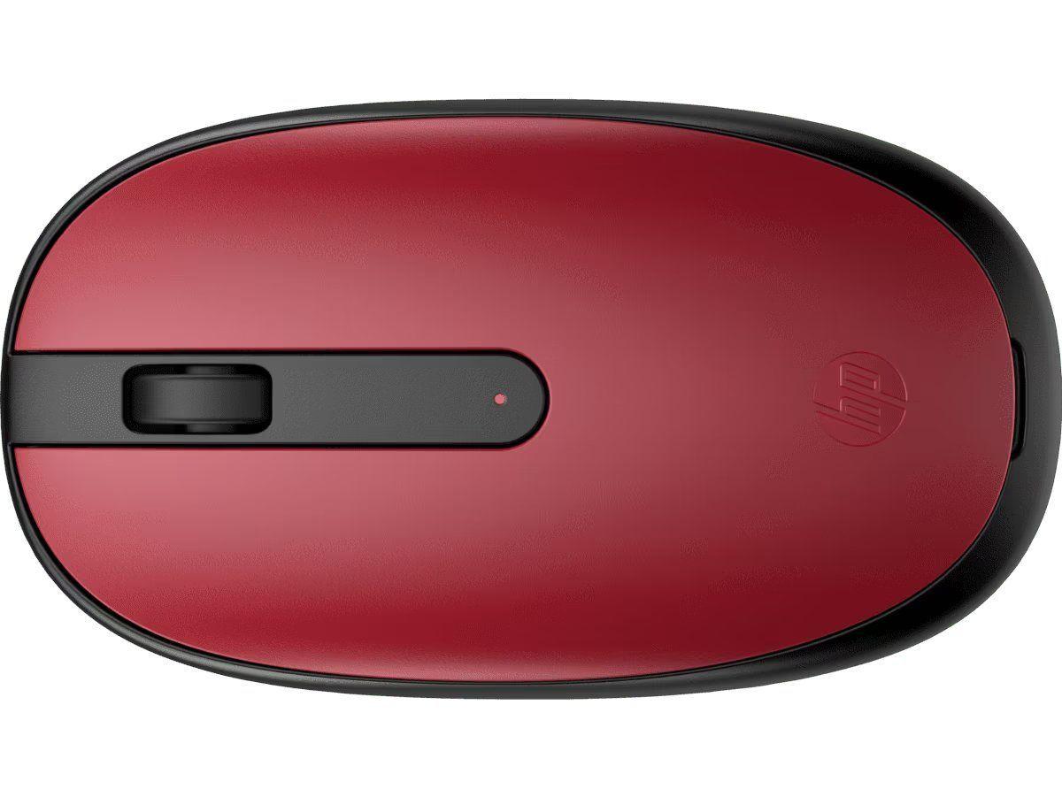Mouse HP 240, Inalámbrico, Bluetooth, Color Rojo-1