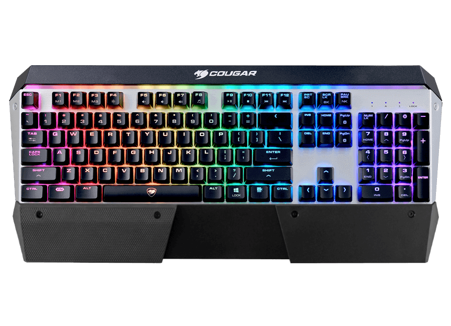 Teclado Gamer Cougar Attack X3, RGB, Mecánico-0