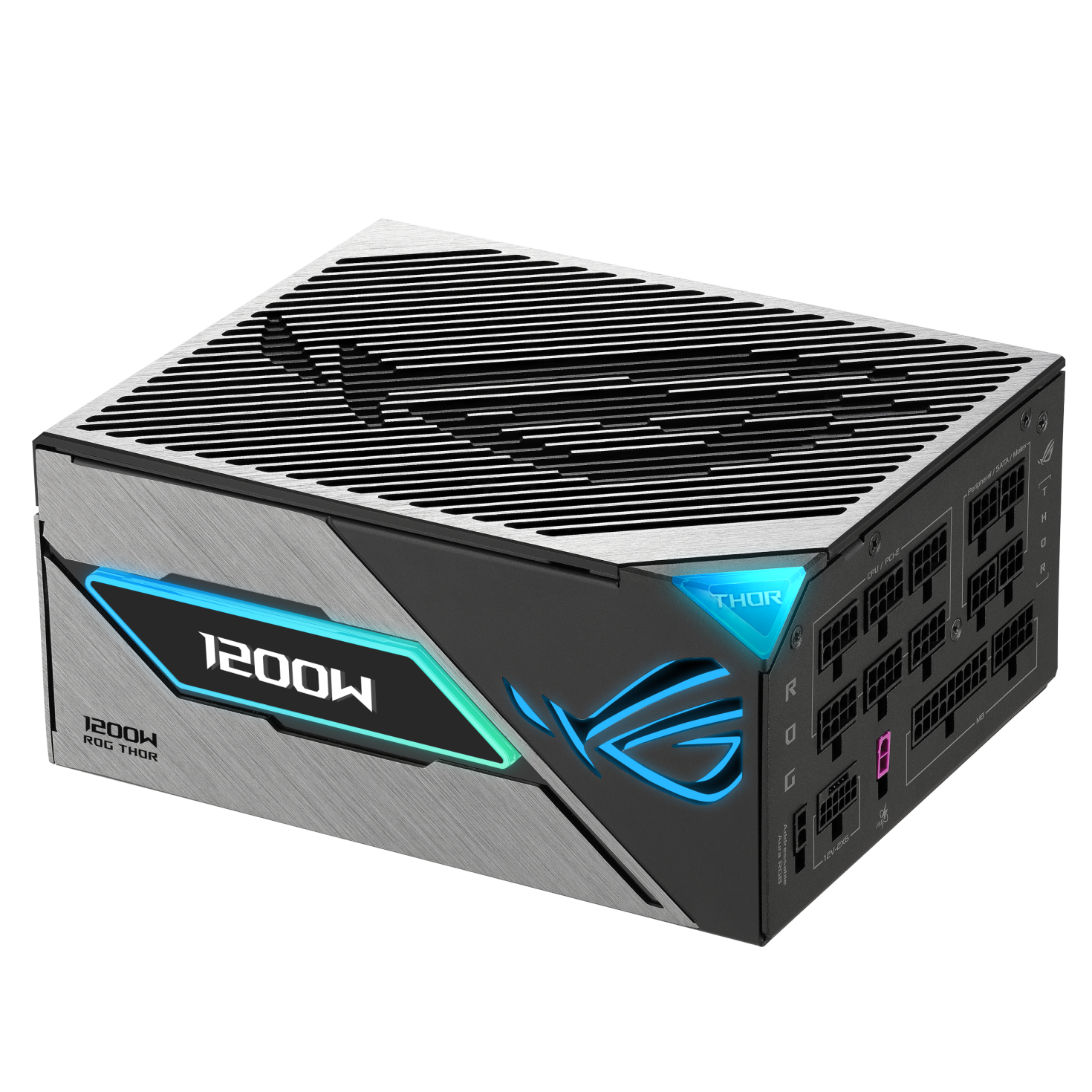 Fuente de Poder ASUS ROG Thor 1200W Platinum III, Pantalla OLED, Full Modular, ATX 3.1, Aura Sync-2