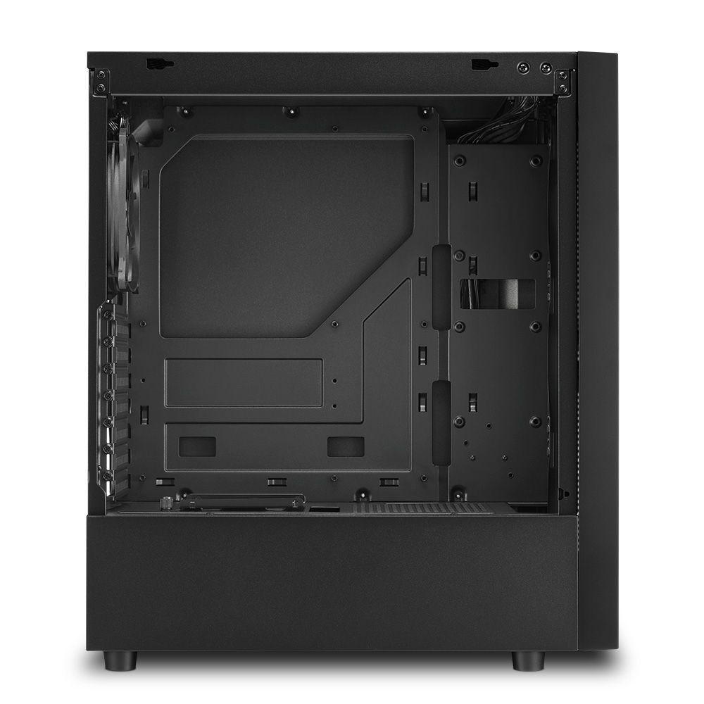 Gabinete Gamer Slider RGB MidTower Vidrio Templado-3
