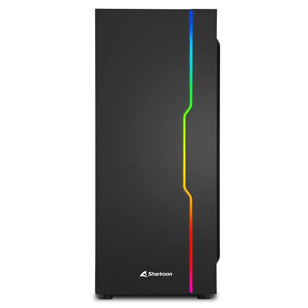 Gabinete Gamer Slider RGB MidTower Vidrio Templado-1