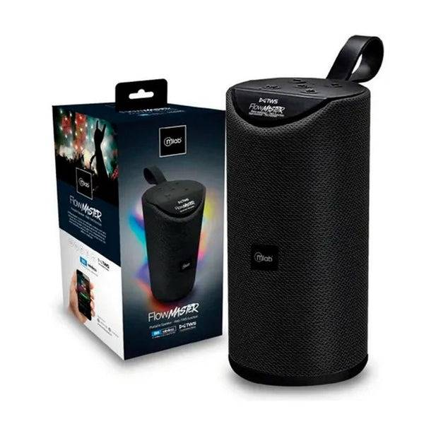 Parlante Portátil MLAB Flow Master, Bluetooth, Color Negro-3