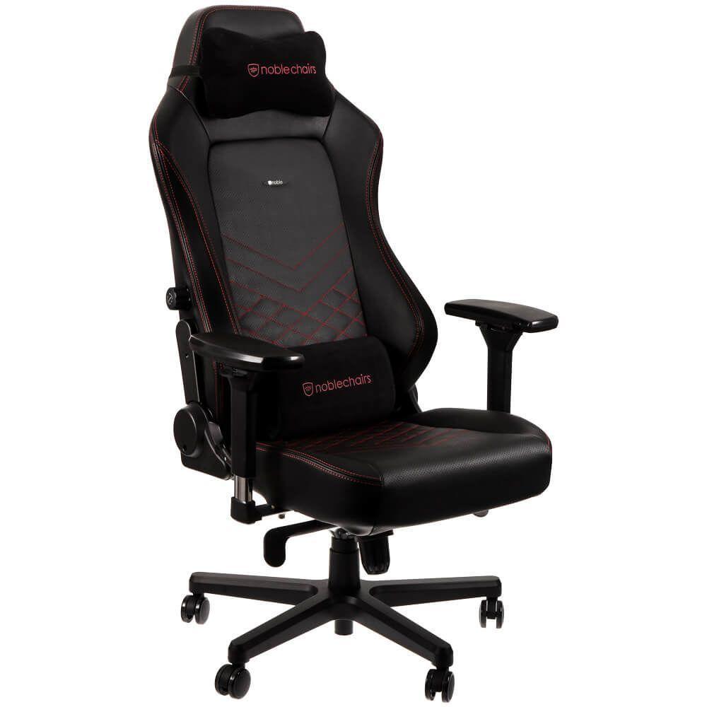 Silla Gamer Profesional Hero Negro/Rojo-0