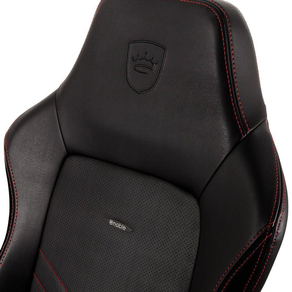 Silla Gamer Profesional Hero Negro/Rojo-3