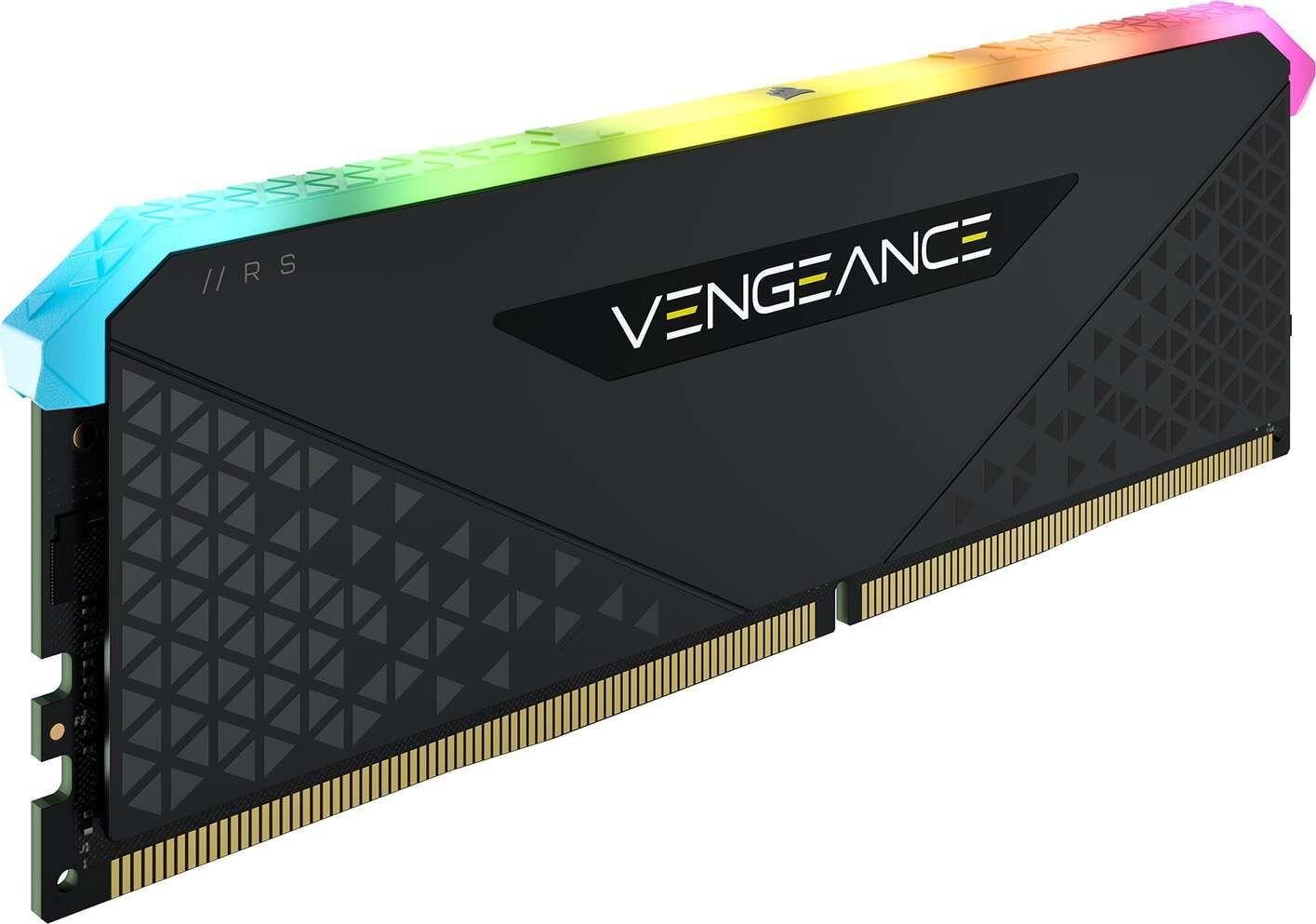 Memoria RAM Corsair Vengeance RGB 8GB DDR5 5200MT s CL40 Intel XMP Negro-2