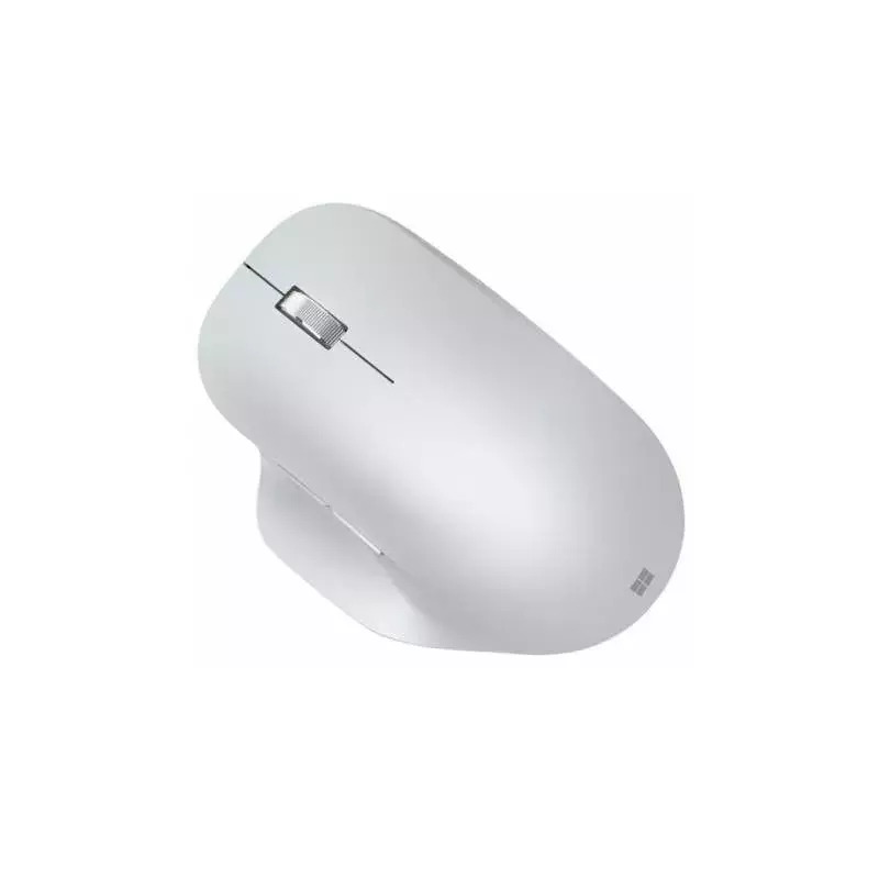 Mouse Inalámbrico Microsoft Ergonomico, Bluetooth 5.0, USB, Color Blanco-2