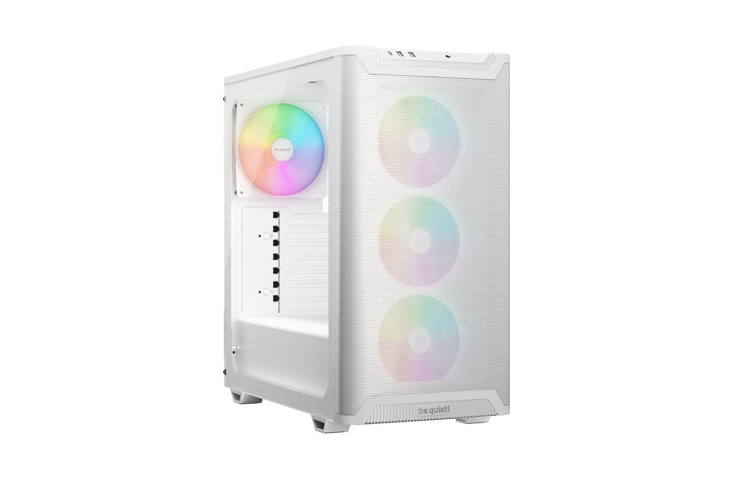  Gabinete Gamer Be quiet! Pure Base 501 LX White, 3x120mm ARGB, 1x140mm ARGB, ATX, Color Blanco -0