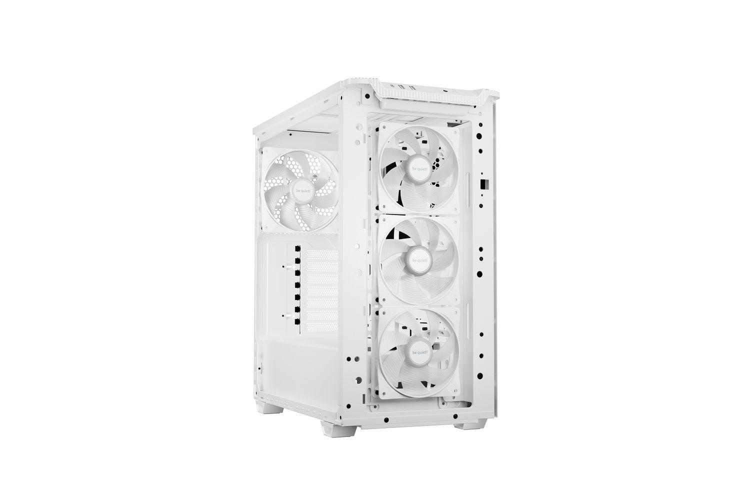  Gabinete Gamer Be quiet! Pure Base 501 LX White, 3x120mm ARGB, 1x140mm ARGB, ATX, Color Blanco -1