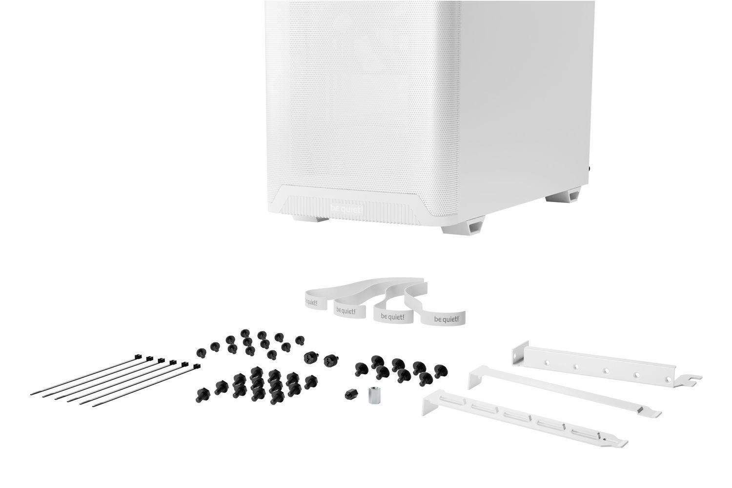  Gabinete Gamer Be quiet! Pure Base 501 LX White, 3x120mm ARGB, 1x140mm ARGB, ATX, Color Blanco -6