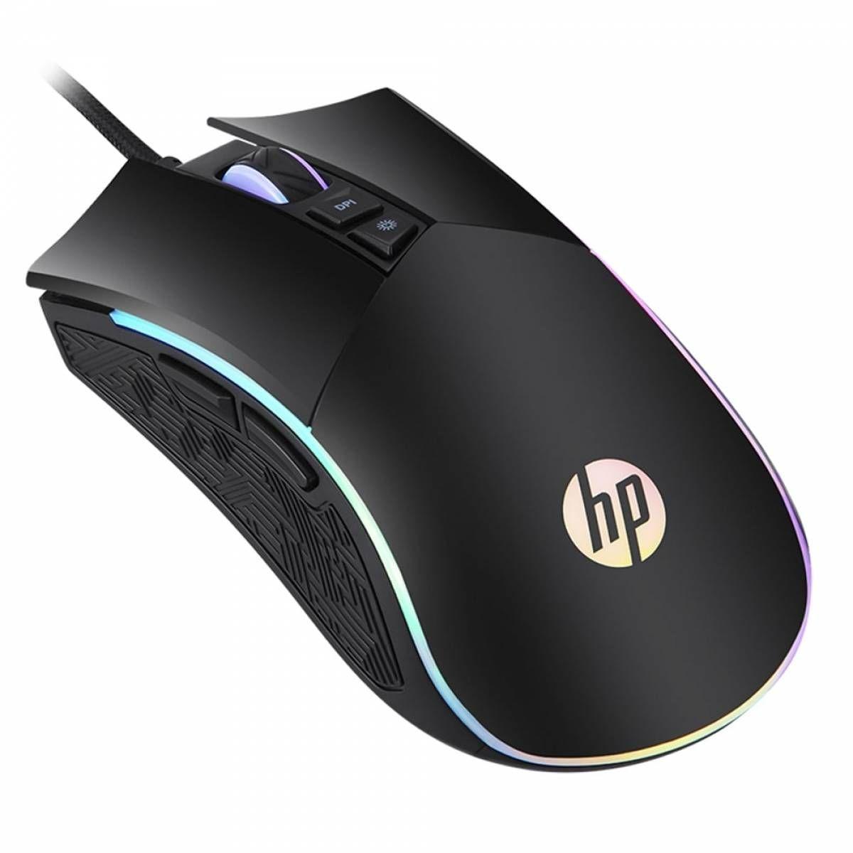 Mouse HP M220, DPI Ajustable, 4800 DPI, RGB|-1