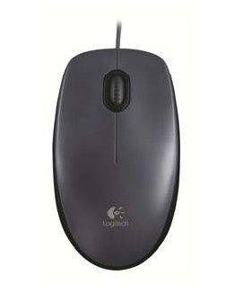 Mouse Logitech M90, Alámbrico, USB, 1000DPI, Negro - para Mac/PC-1