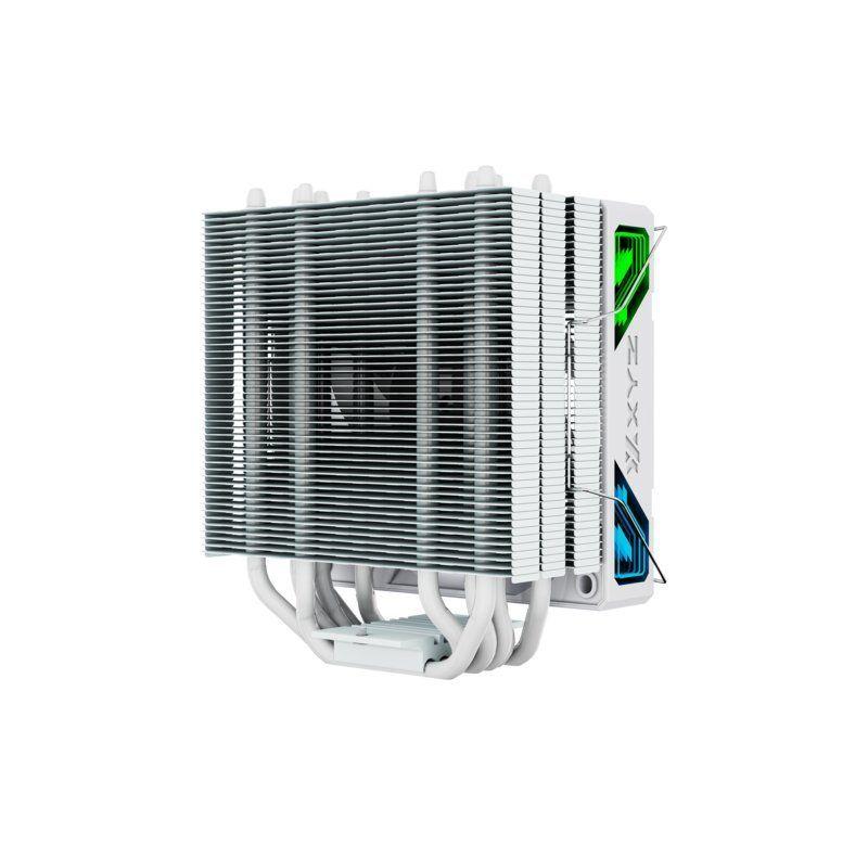 Disipador para CPU XYZ THERMAX 6, 1x Ventilador Vortex 120mm, 6 Heatpipes, A-RGB, Blanco -4