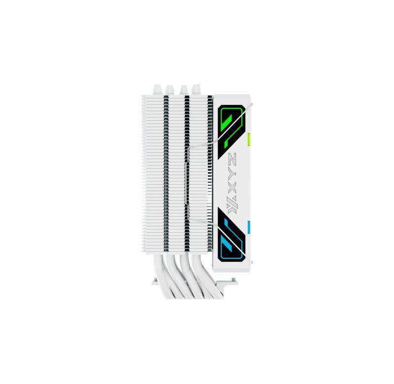 Disipador para CPU XYZ THERMAX 6, 1x Ventilador Vortex 120mm, 6 Heatpipes, A-RGB, Blanco -5