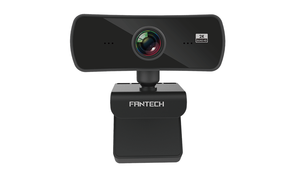 Cámara Web Fantech Luminous C30,QHD,Rotación 360°-0