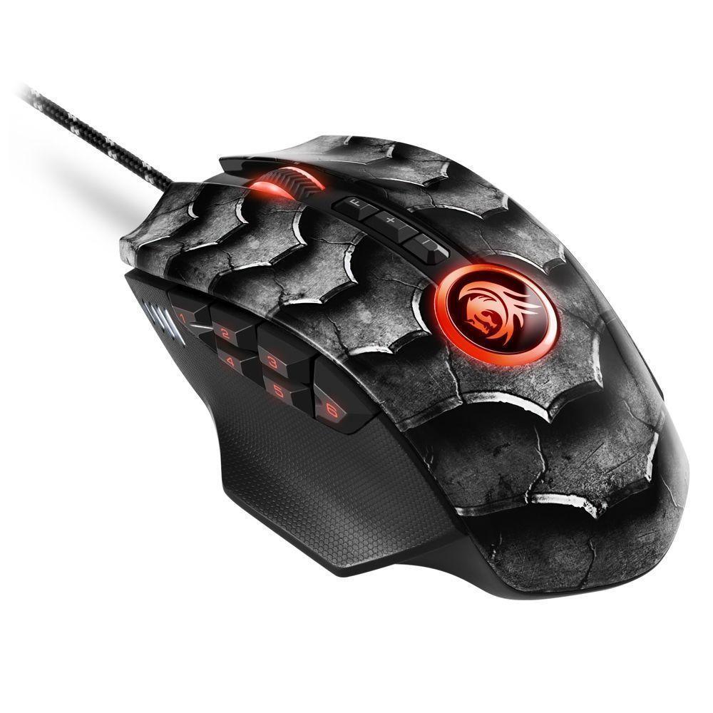 Mouse Gamer Sharkoon Drakonia II Black-1