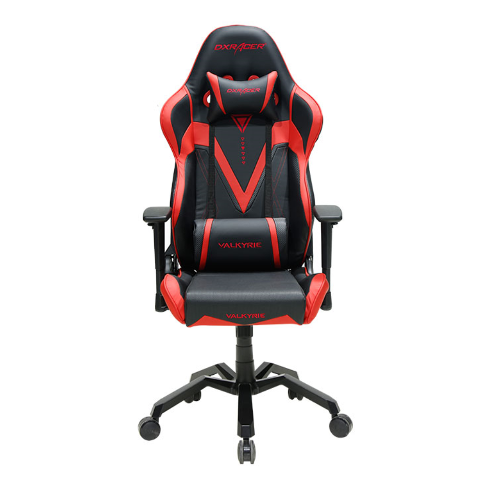 SILLA GAMER PRO DXRACER VALKYRIE SERIES  BLACK/RED-0