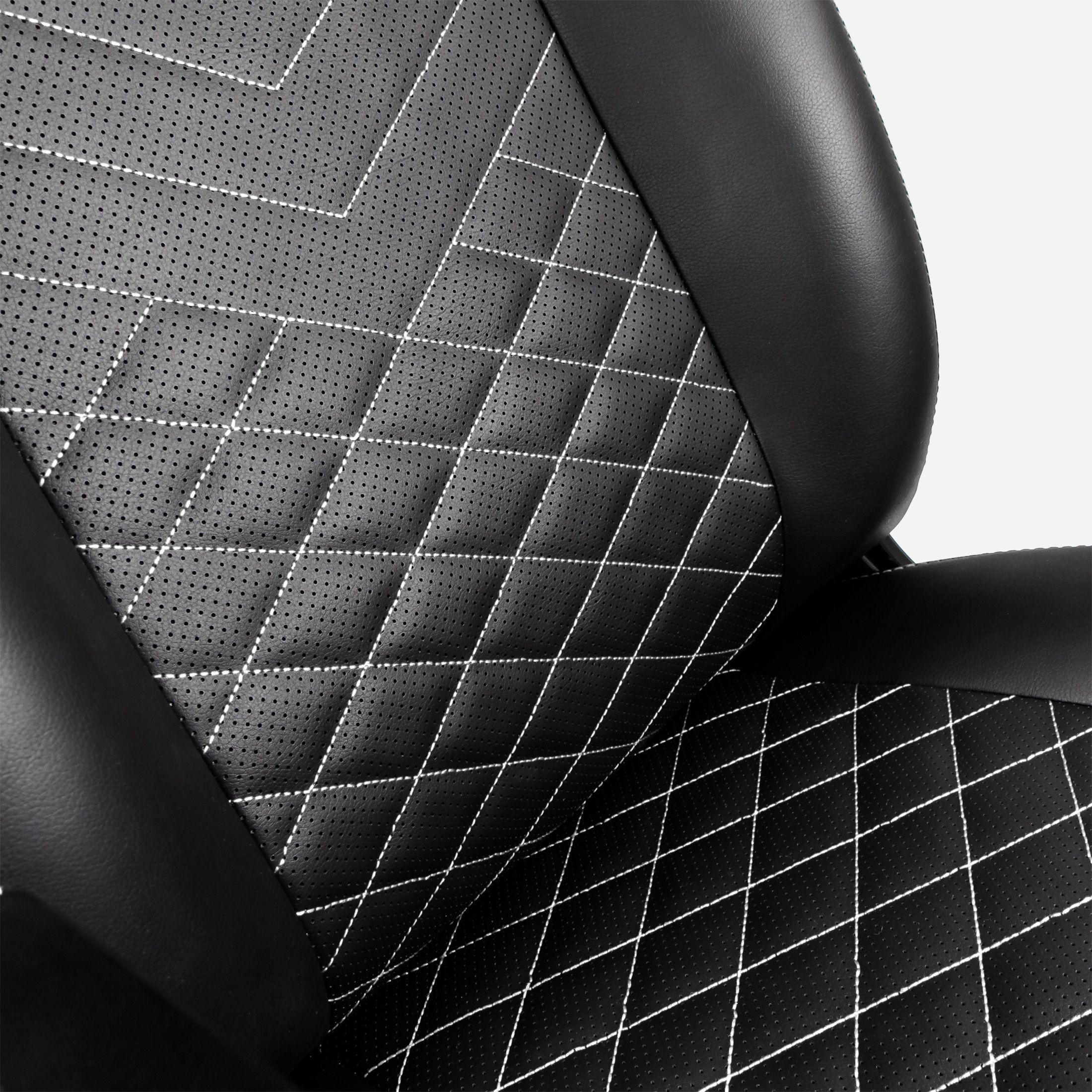 Silla Gamer Noblechairs Icon Black/Platinum White-4
