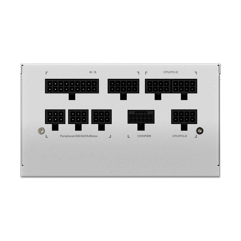 Fuente de Poder GIGABYTE UD850GM PG5W, 850W, Modular, Certificada 80 PLUS Gold, PCIe 5.0, Blanco-2