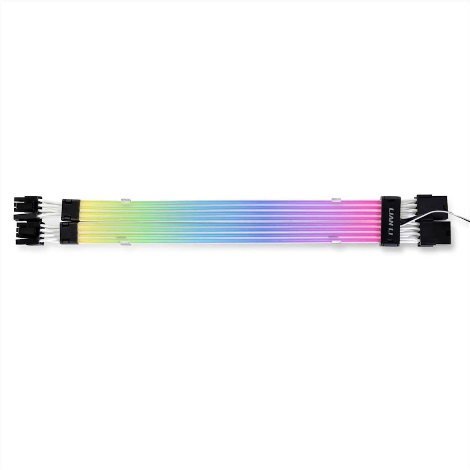 Cable de Extensión RGB Lian Li Strimer Plus V2, 6+2pin 2x a 6+2pin 2x-1