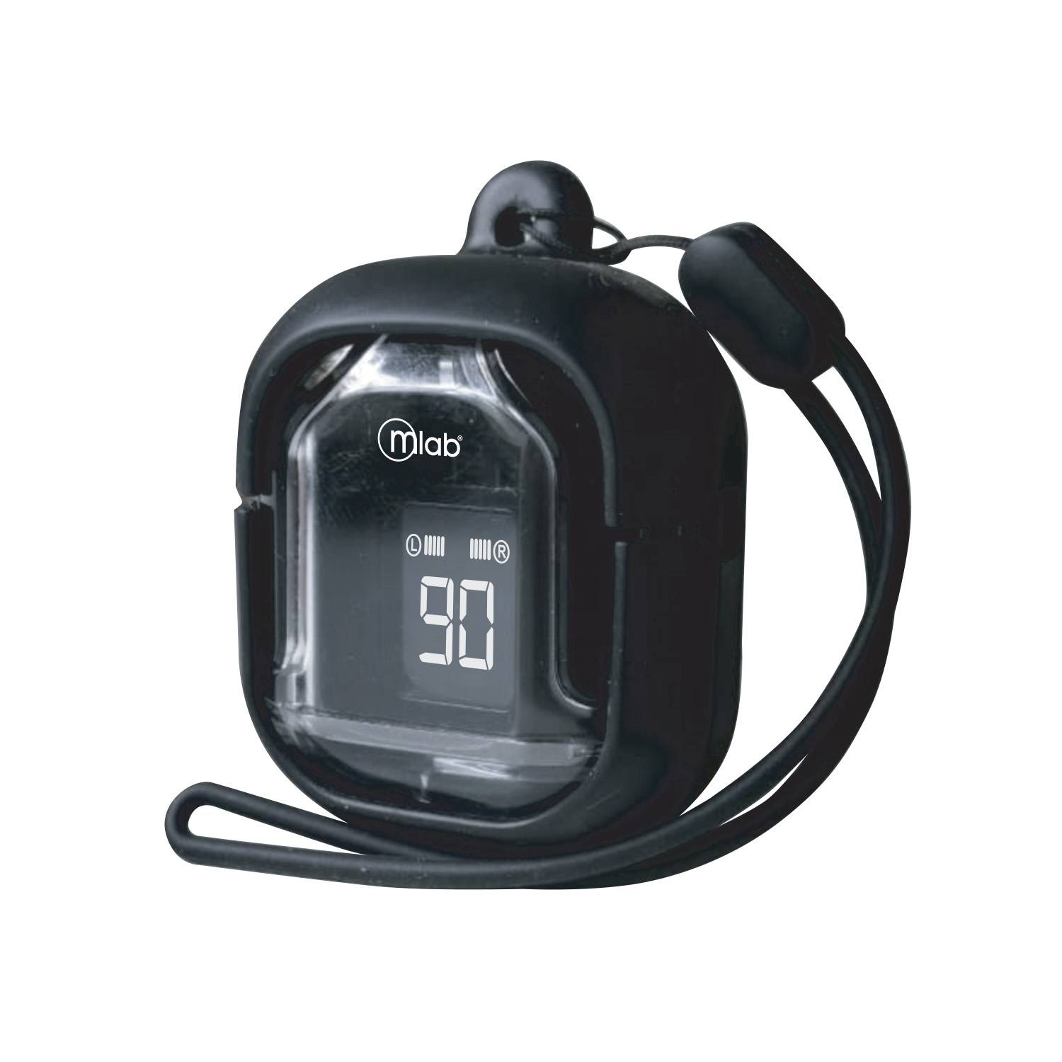 Audífonos TWS Mlab 9353 Glass Crystal, BT 5.4, IP55, Negro, Estilo y Comodidad-2