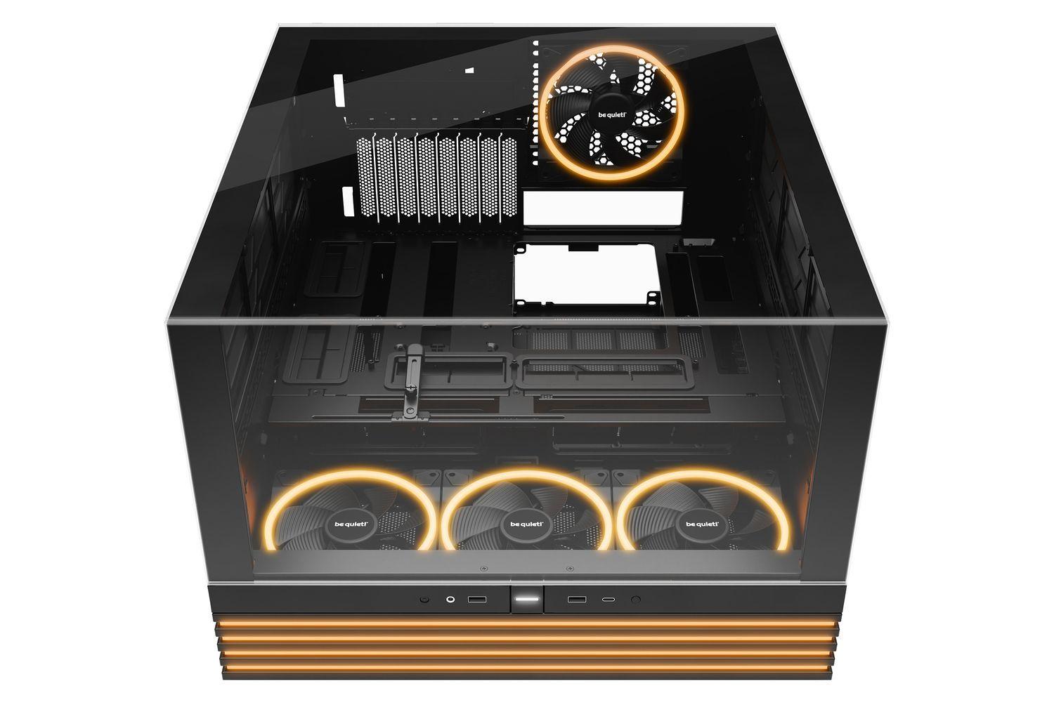  Gabinete Gamer Be quiet! Light Base 900 FX Black, 4x140mm ARGB, E-ATX, Color Negro -3
