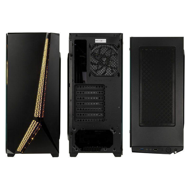 GABINETE KOLINK QUANTUM SERIES BLACK RGB-2