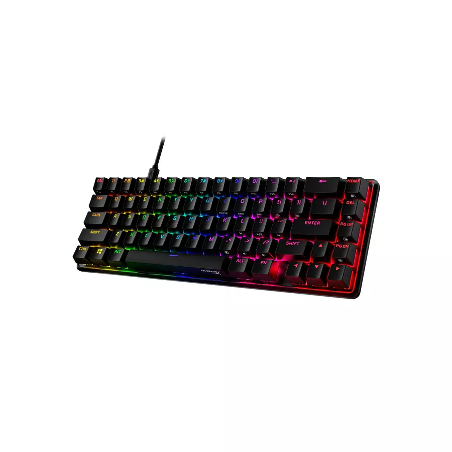 Teclado Gamer HyperX Alloy Origins 65, Compacto, Switches Red, RGB, USB-C-2