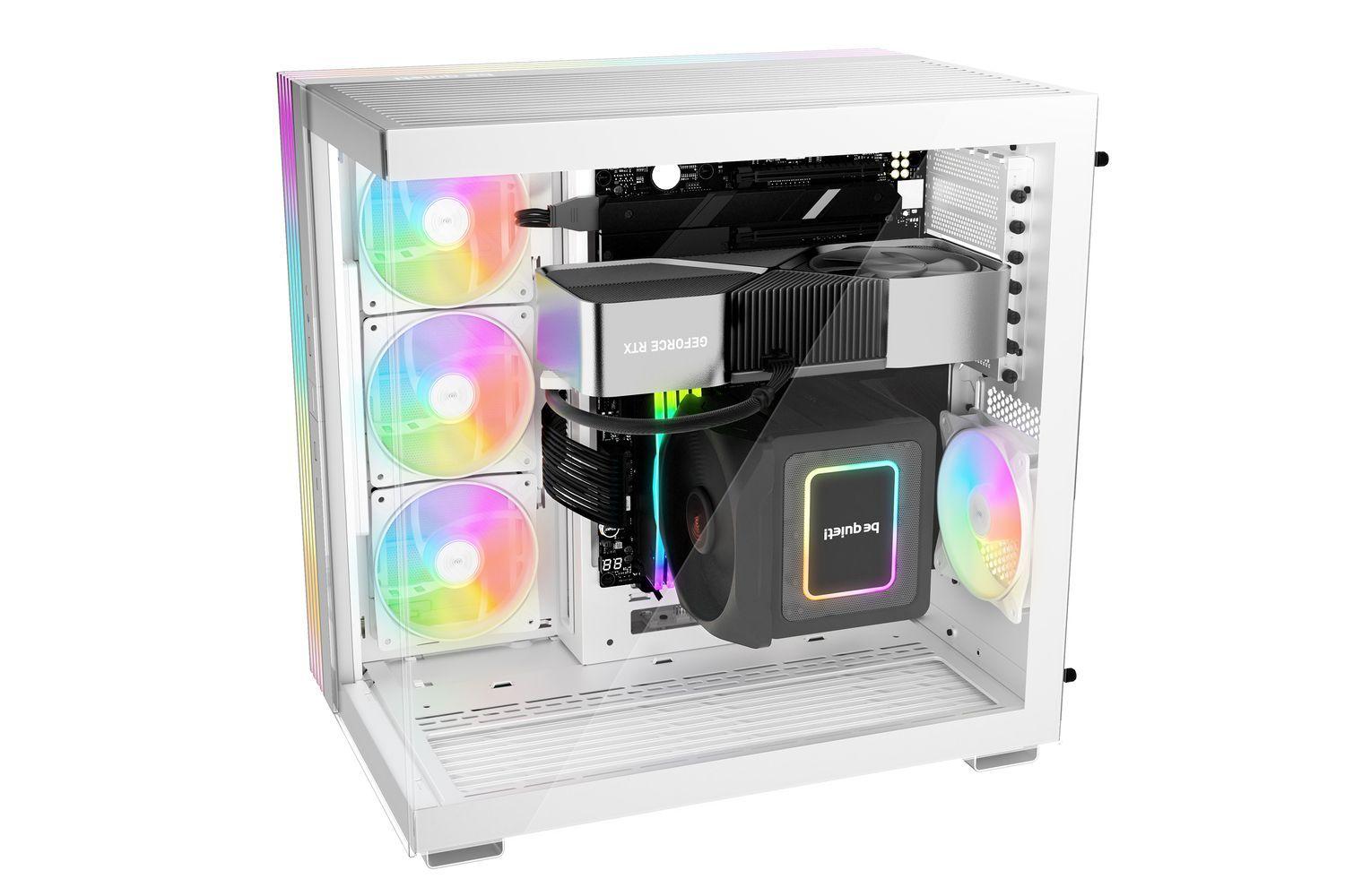  Gabinete Gamer Be quiet! Light Base 600 DX White, ARGB 77 LED, ATX, Color Blanco -2