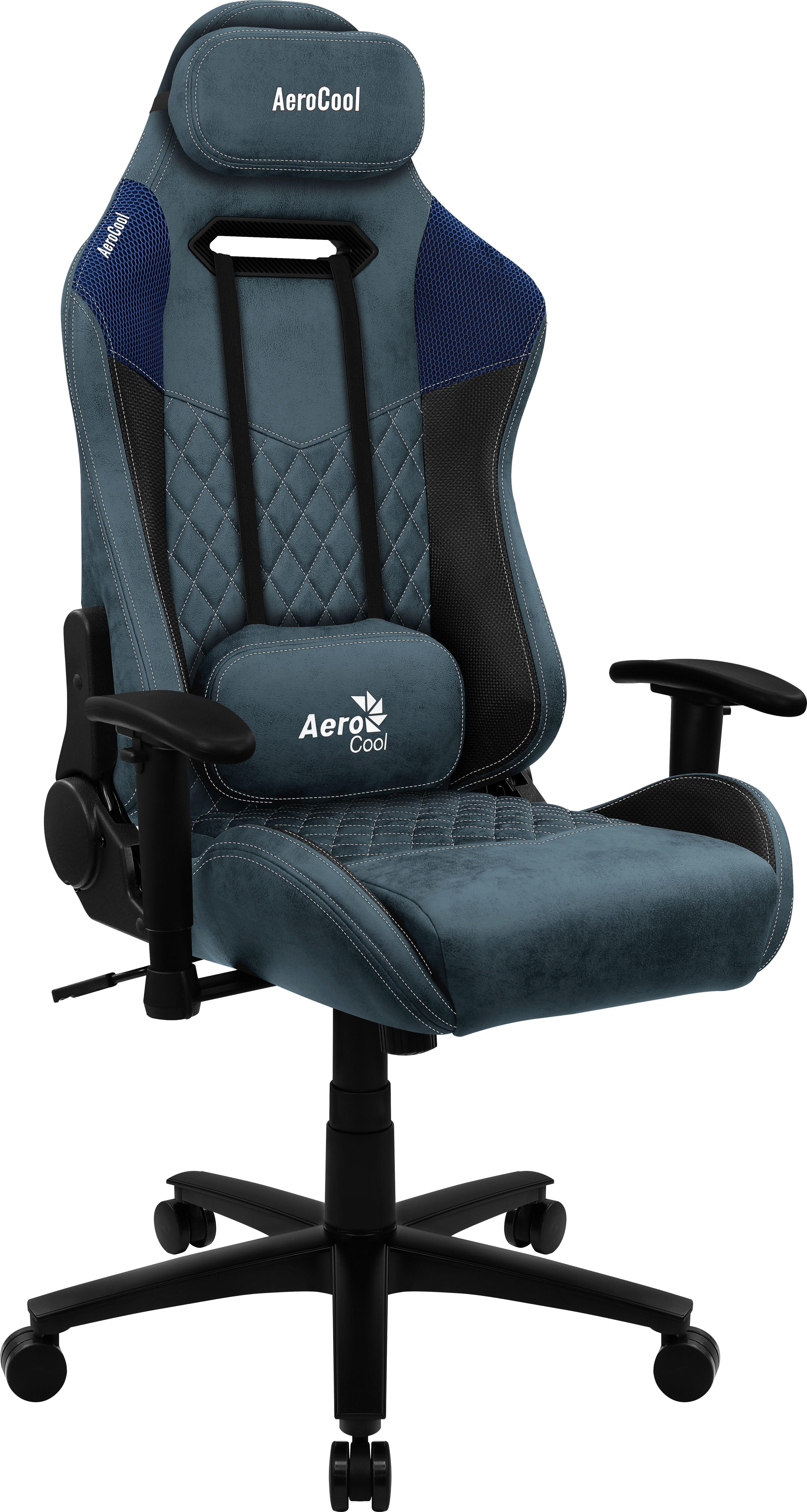 SILLA GAMER AEROCOOL DUKE STEEL BLUE-2