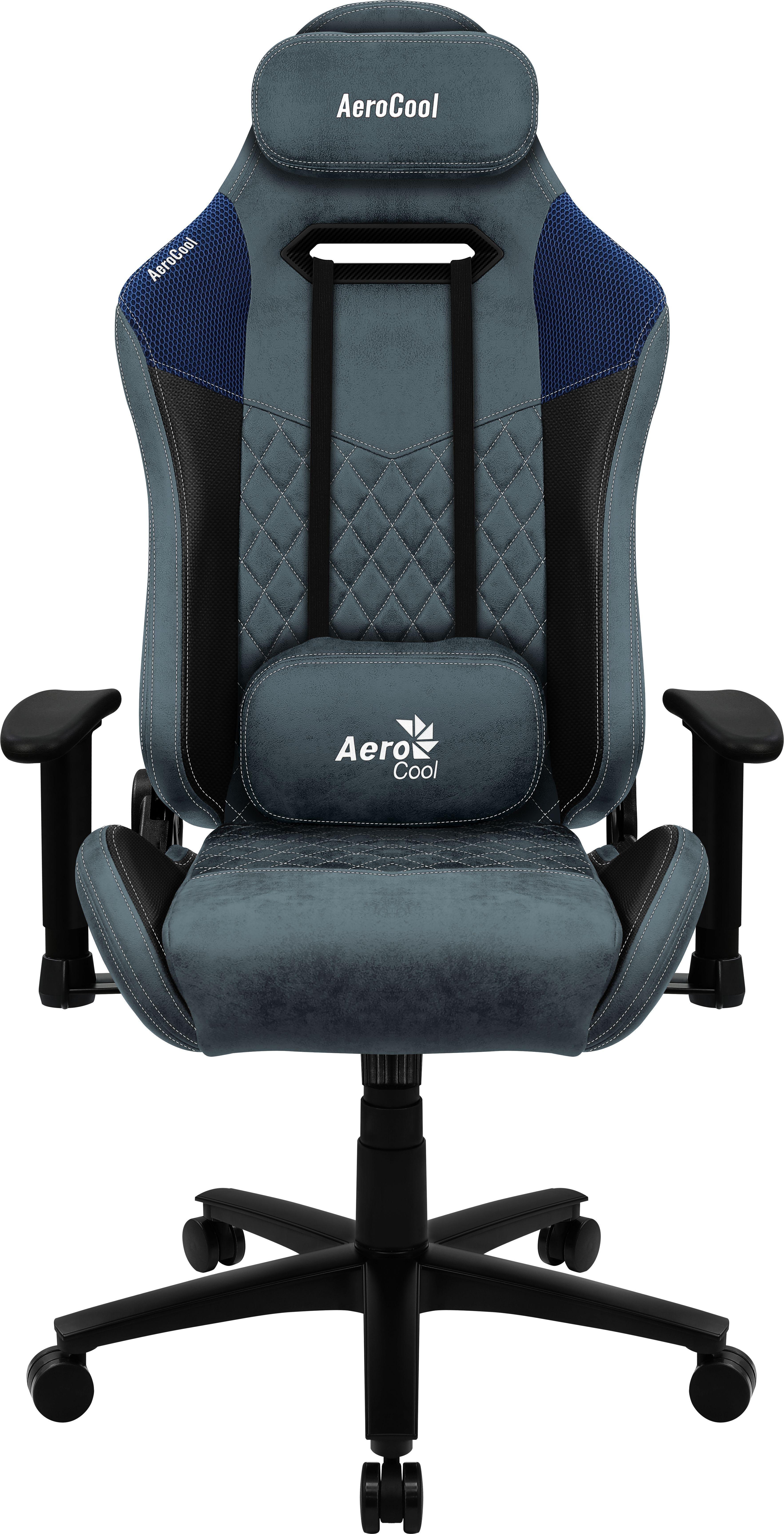 SILLA GAMER AEROCOOL DUKE STEEL BLUE-0