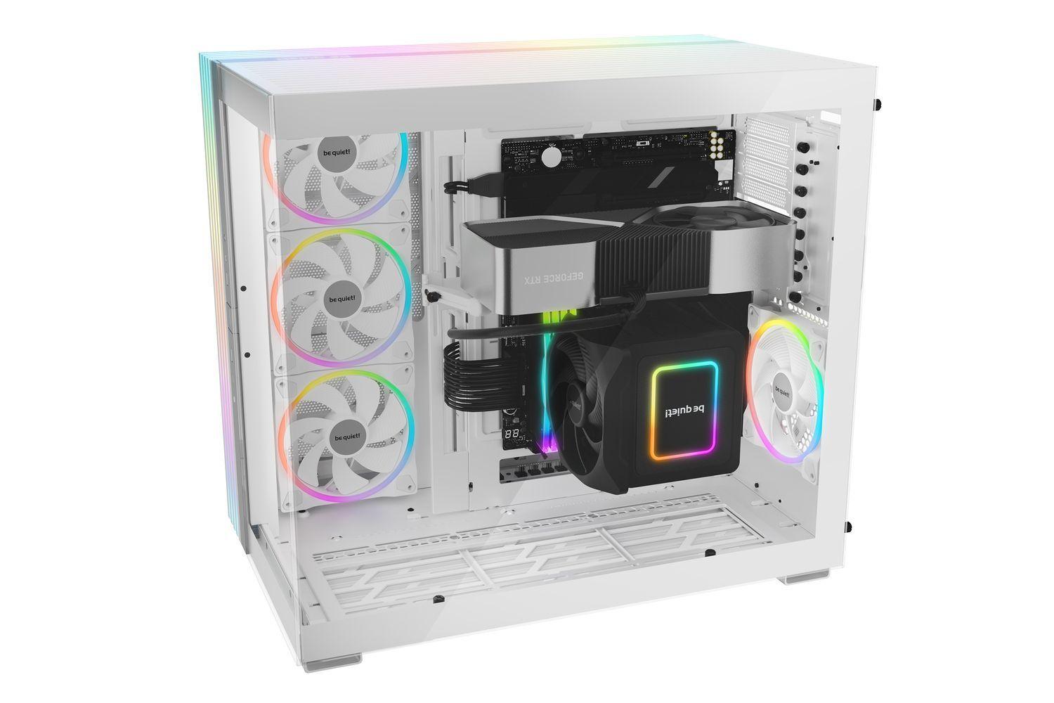  Gabinete Gamer Be quiet! Light Base 900 DX White, Vidrio Templado, E-ATX, Color Blanco -2