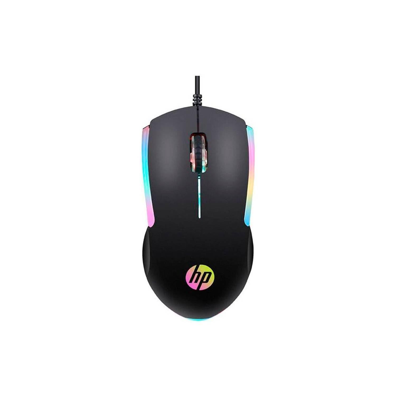 Mouse Gamer HP M160 RGB, 3 Botones, 1.600 DPI-0