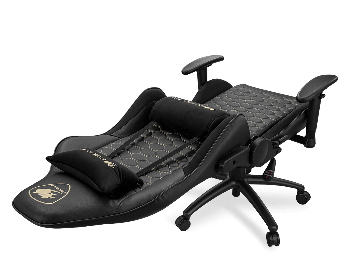 Silla Gamer Profesional Cougar Outrider Royale, Reclinable 180°, Color Negro-2