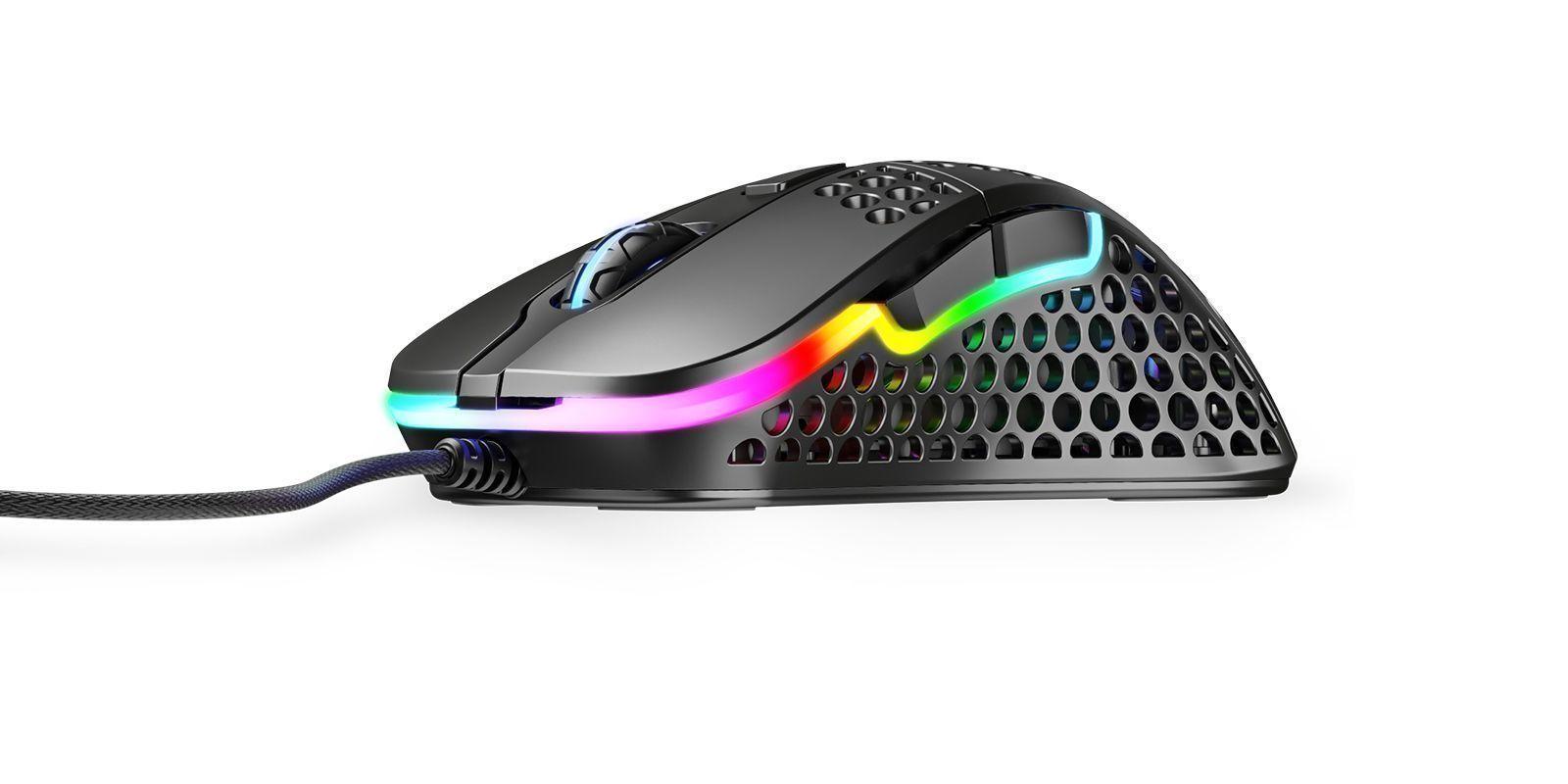 Mouse Gamer XTRFY M4 RGB Black 69 g 6 bot 16000 dp-1