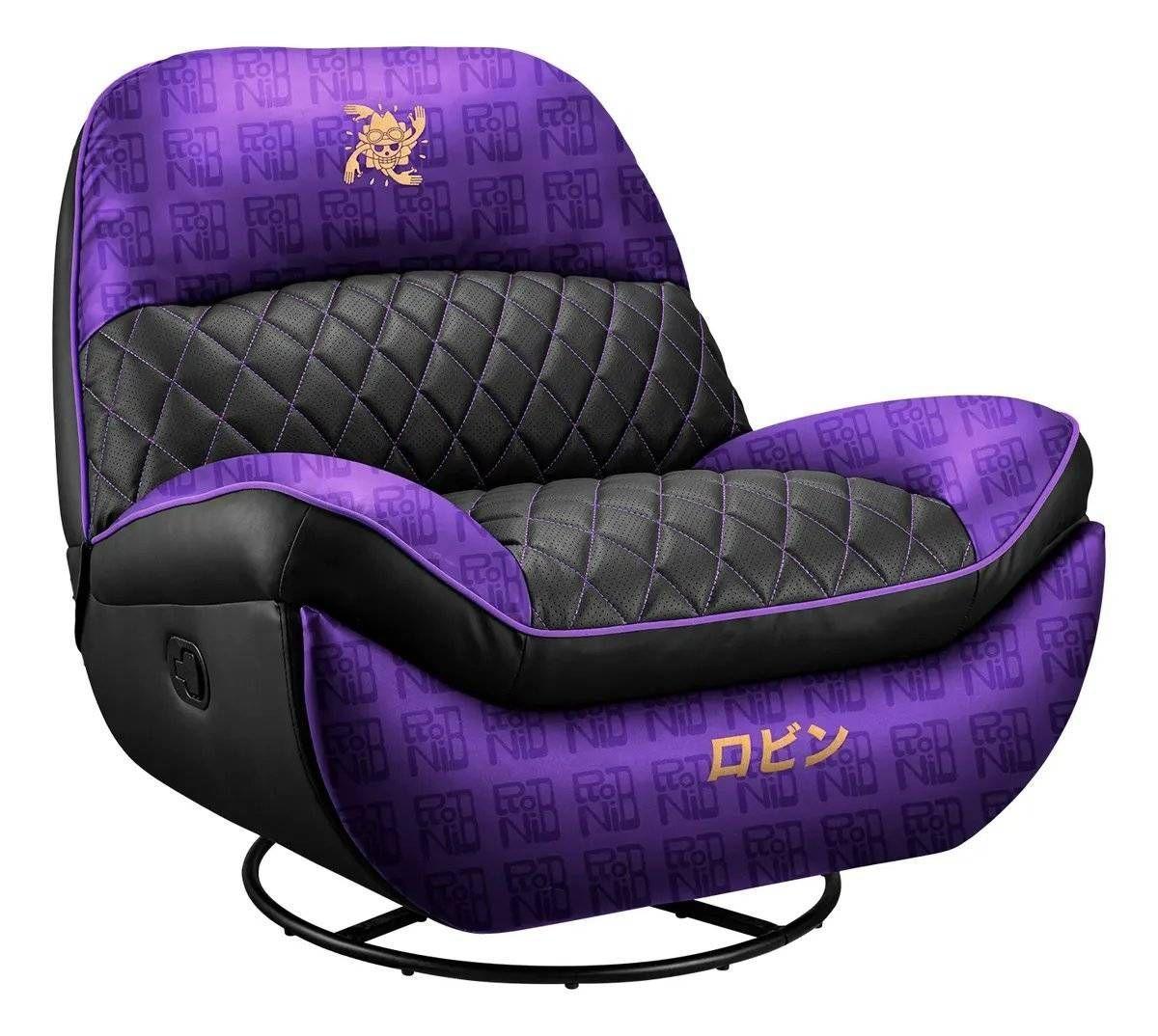 Sillon Gamer Cougar Overlord One Piece Nico Robin Base Trimotion Reclinaci n Ajustable-0
