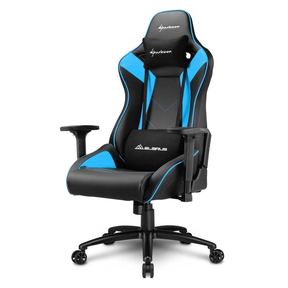 SILLA GAMER PROFESIONAL SHARKOON ELBRUS 3 BLACK/BLUE-0